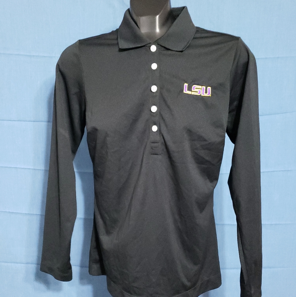 LSU TIGERS  NIKE GOLF womens long sleeve